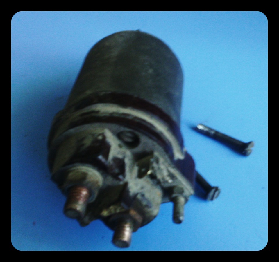 Сломалось втягивающее реле на стартере. — Ford Escort Mk4, 1,3 л., 1986 ...