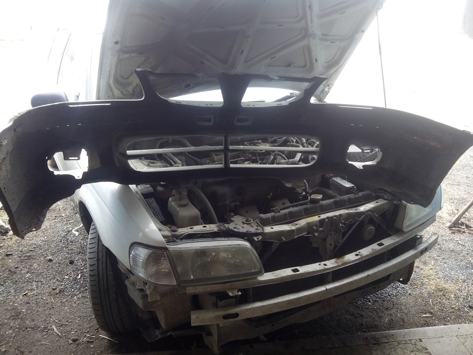 ксенон в туманки — Nissan Sunny (B15), 1,3 л, 1998 года | электроника ...