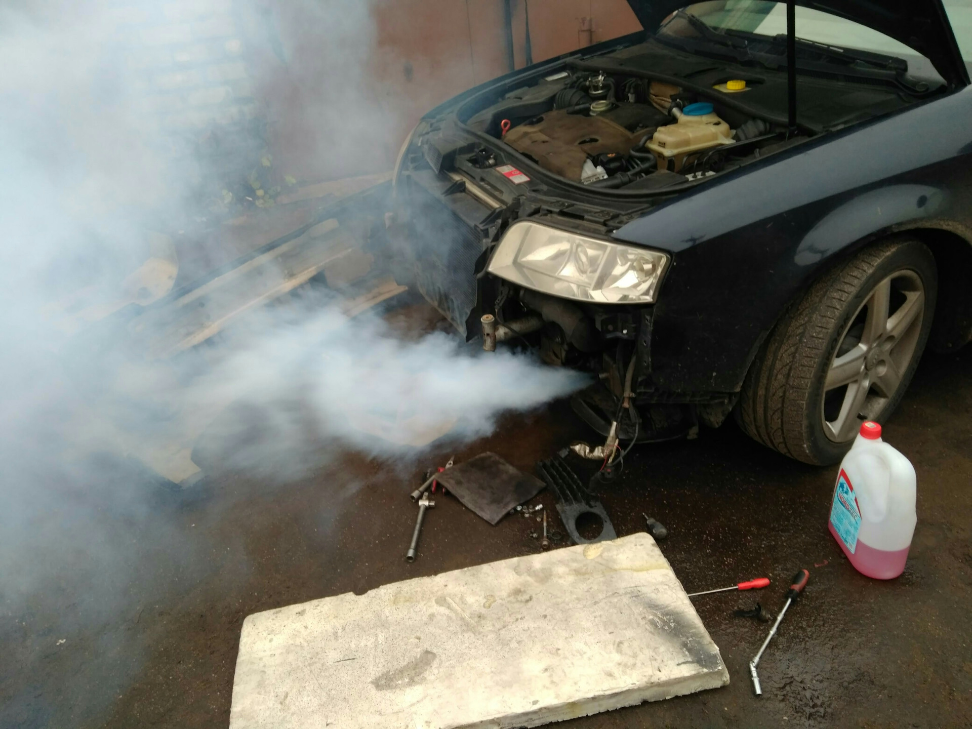 Борьба продолжается Вебасто — Audi A6 (C5), 2,5 л, 2004 года | визит на ...