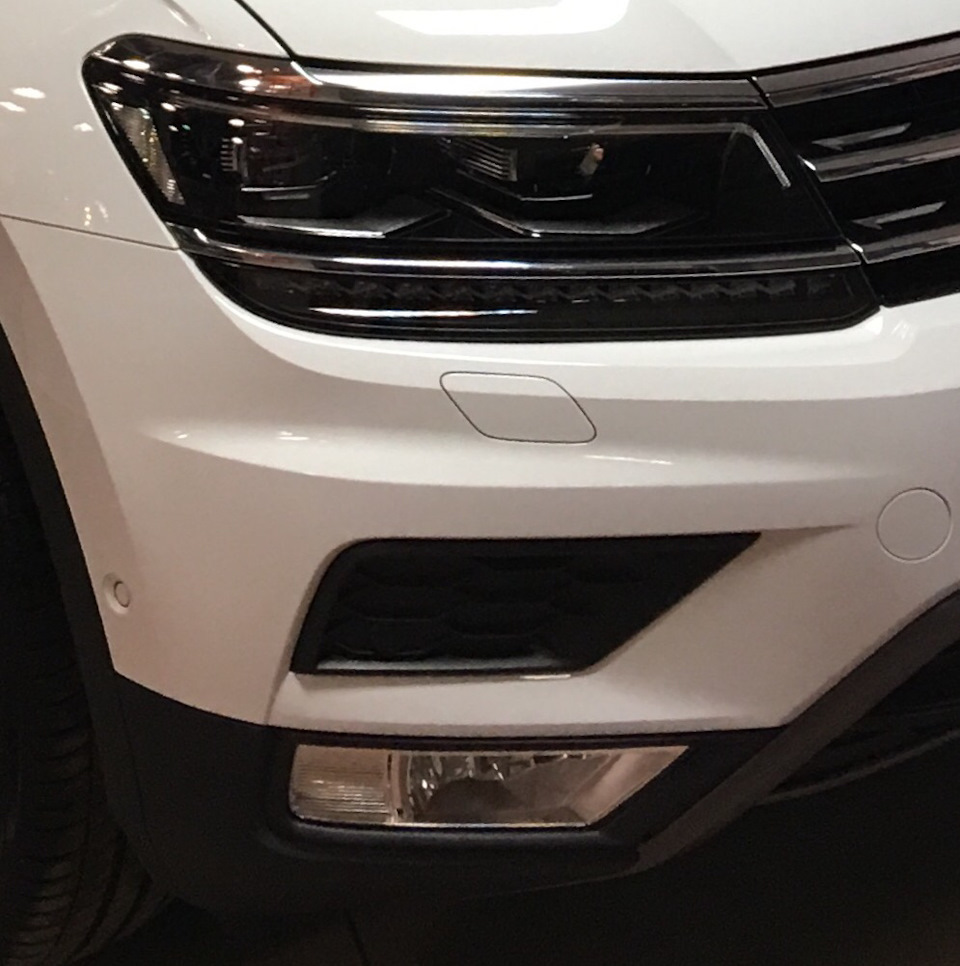 Противотуманки — Volkswagen Tiguan (2G), 2 л, 2017 года | электроника ...