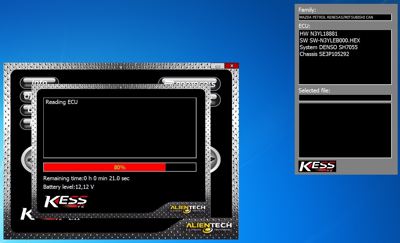 Карта покрытия kess v2