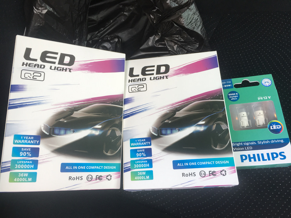 LEDофикация фар — Toyota Prius (30), 1,8 л, 2012 года | визит на сервис ...