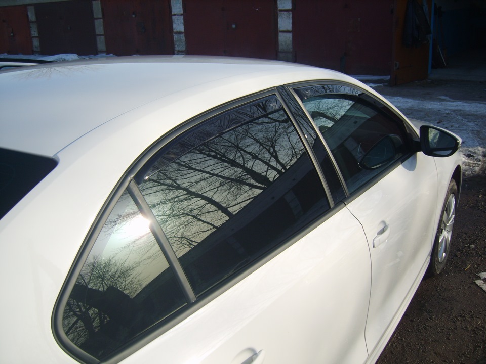Вставные дефлекторы окон HEKO — Volkswagen Jetta VI, 1,4 л, 2014 года ...