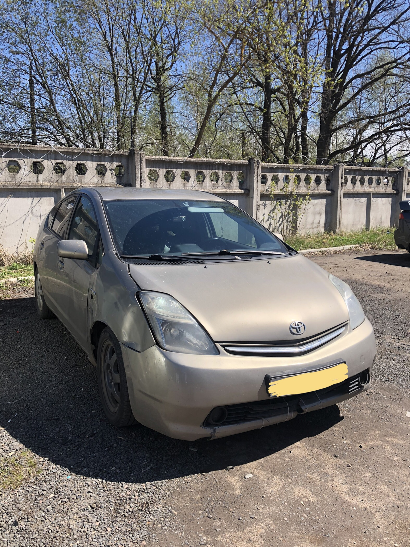 Исправление повреждений после инцидента — Toyota Prius (20), 1,5 л, 2008  года | своими руками | DRIVE2