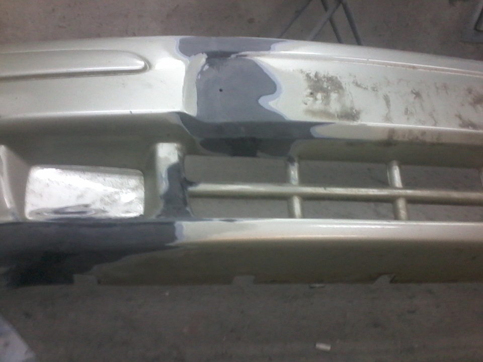 Ремонт переднего бампера ВАЗ 2110м — DRIVE2