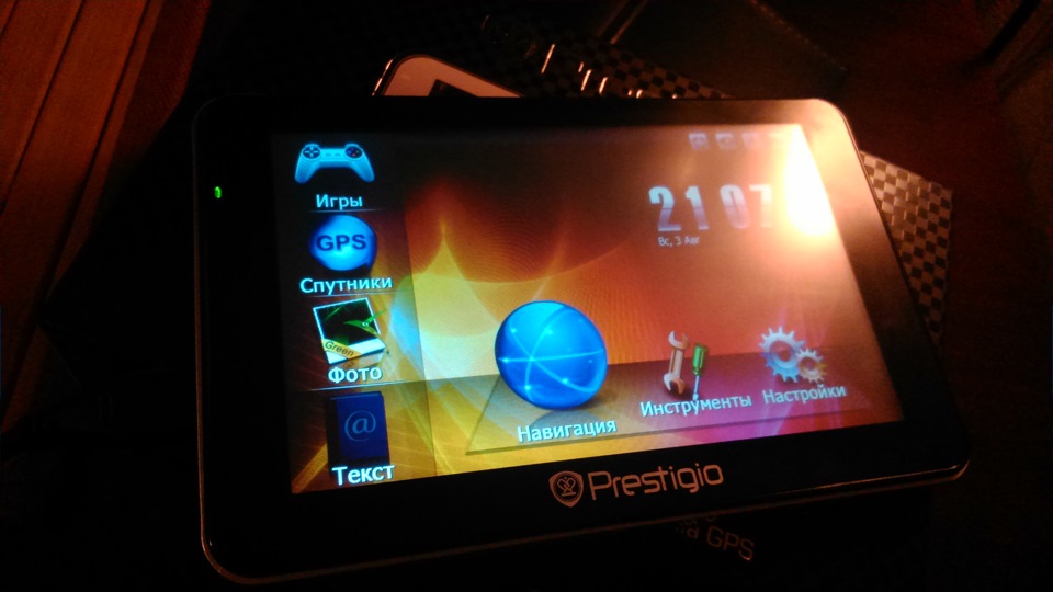 Навигатор GPS PRESTIGIO GeoVision 5566HD — Lada Приора седан, 1,6 л ...