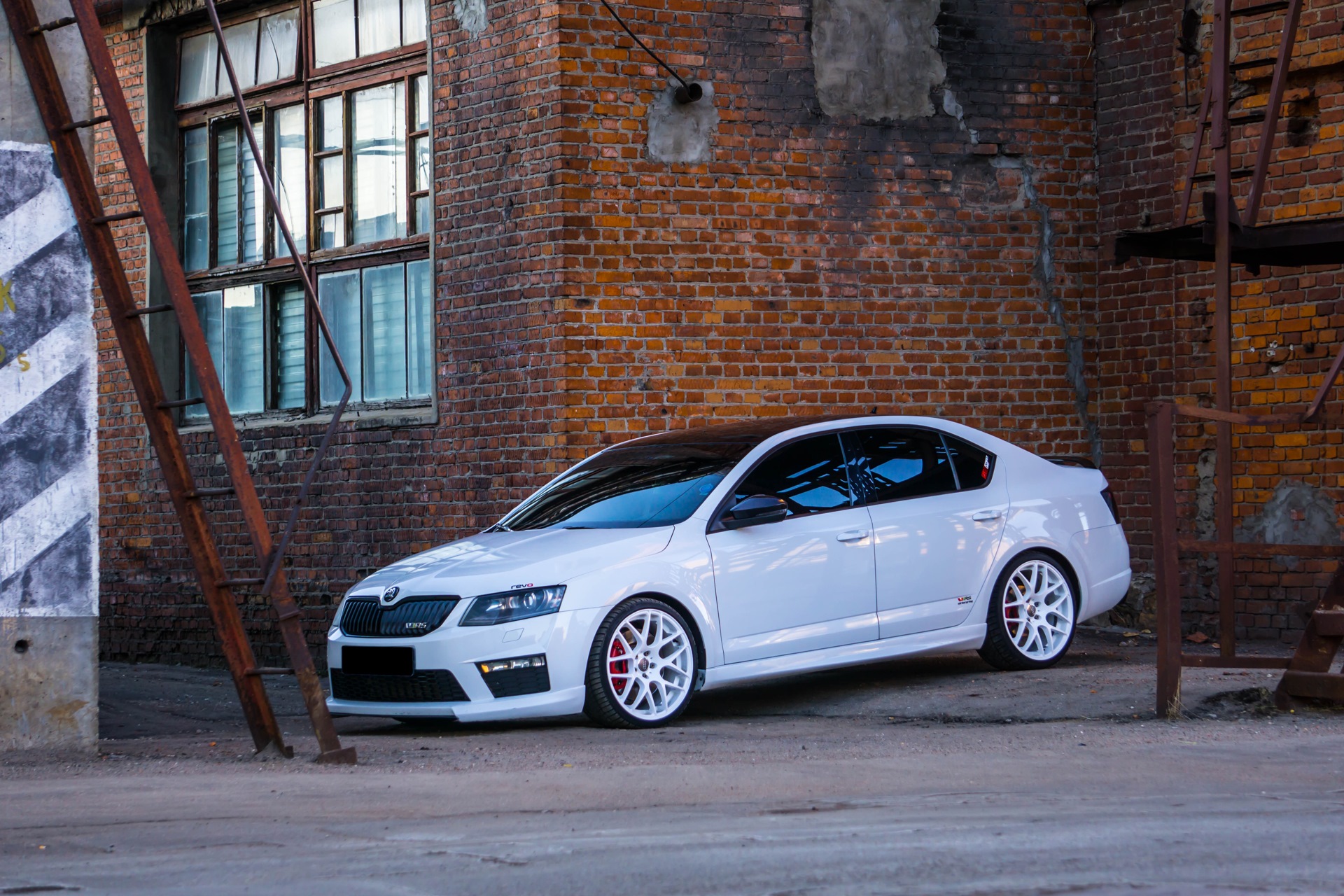 Skoda Octavia a7 White