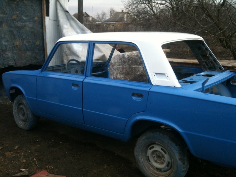 Покраску закончили! — Lada 2106, 1,6 л, 1985 года | стайлинг | DRIVE2