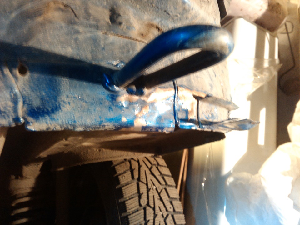 Правка опы + Клиренс — Renault Logan (1G), 1,6 л, 2007 года | кузовной ...