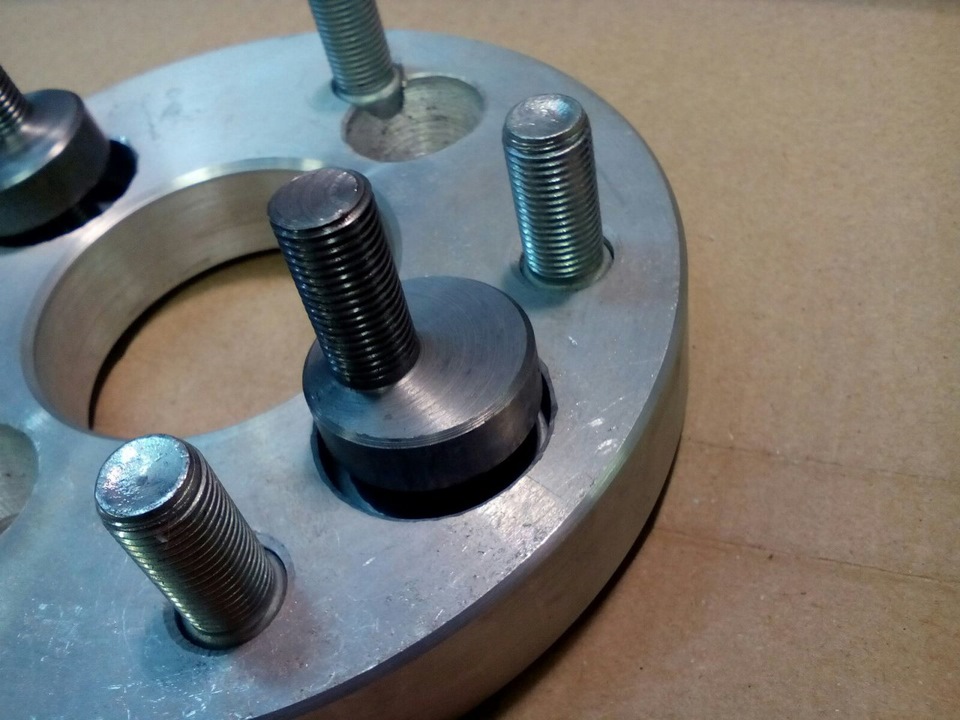 Еще проставки переходные на диски 4 на 5 дыр доделаны — Subaru Forester ...