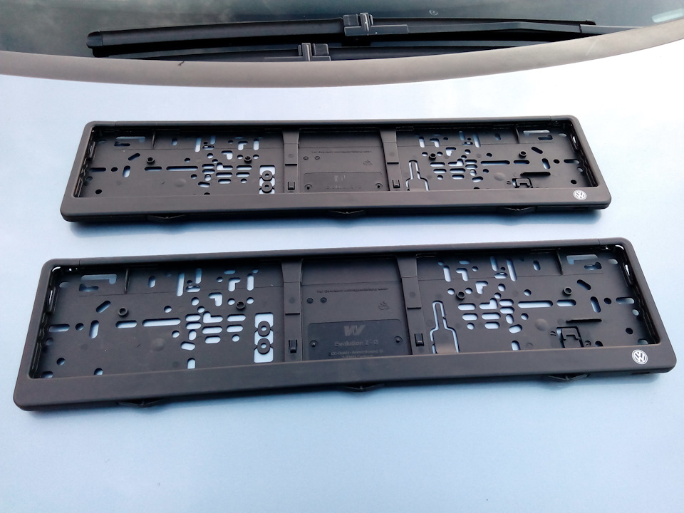 Рамка государственного регистрационного знака )) — Volkswagen Golf Plus ...