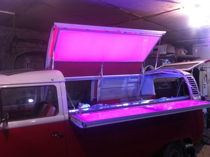 Подсветка! — Volkswagen Transporter T2, 1,5 л, 1973 года | электроника ...
