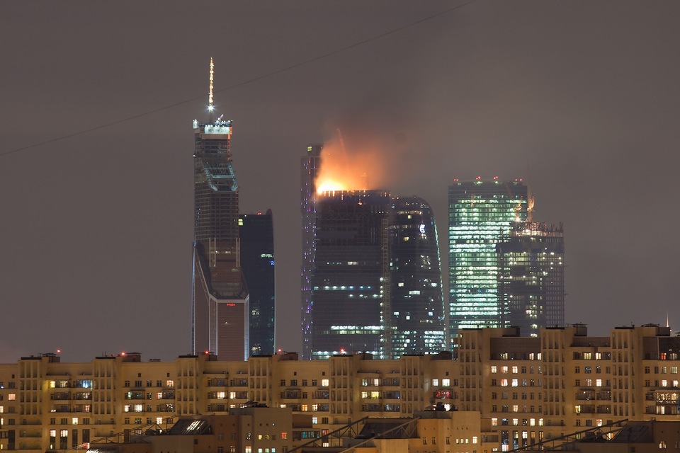 Московский сгореть