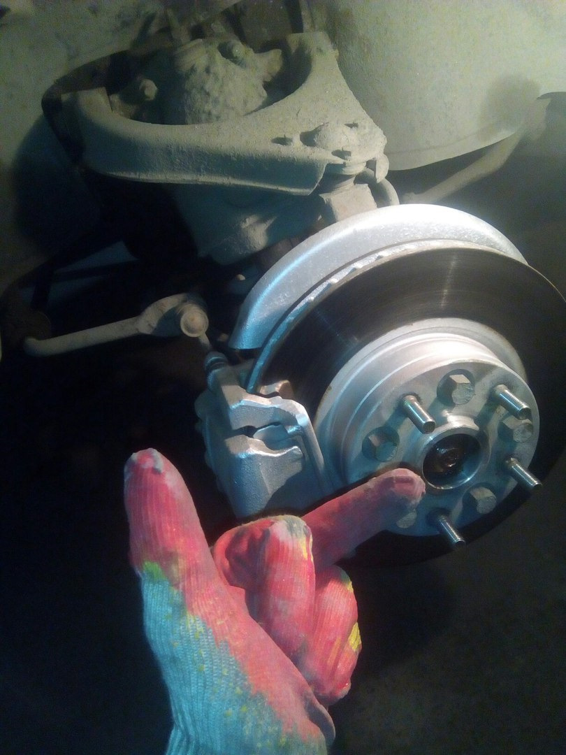 Инсталляция тормозов от MB S500 w220 — ГАЗ 31105, 2,4 л, 2006 года ...