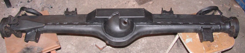 Усиление моста нива