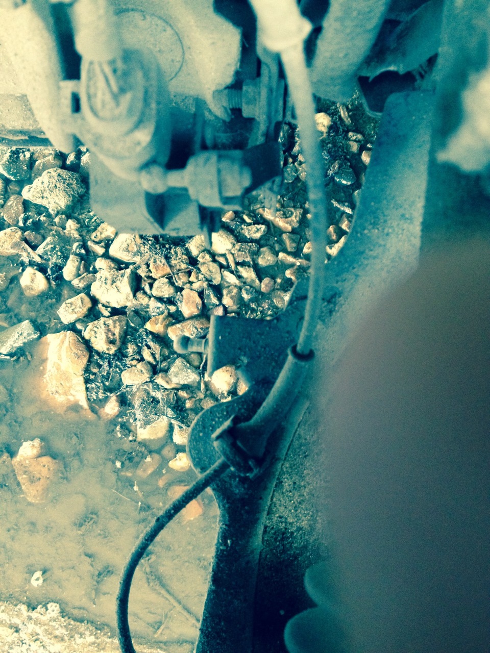 Тяга автокорректора — Renault Scenic II, 1,5 л, 2008 года | своими ...