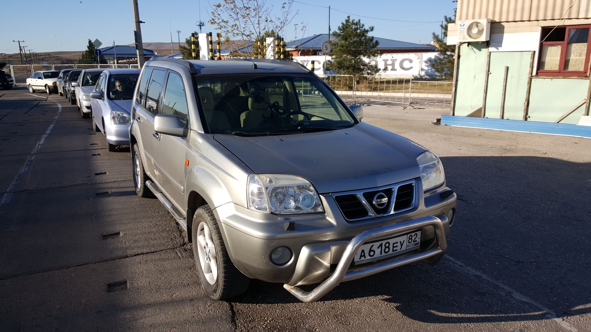 Nissan X-Trail I (t30) 2.2 дизельный 2003 | Серый Хитрюга 2.2TDI на DRIVE2