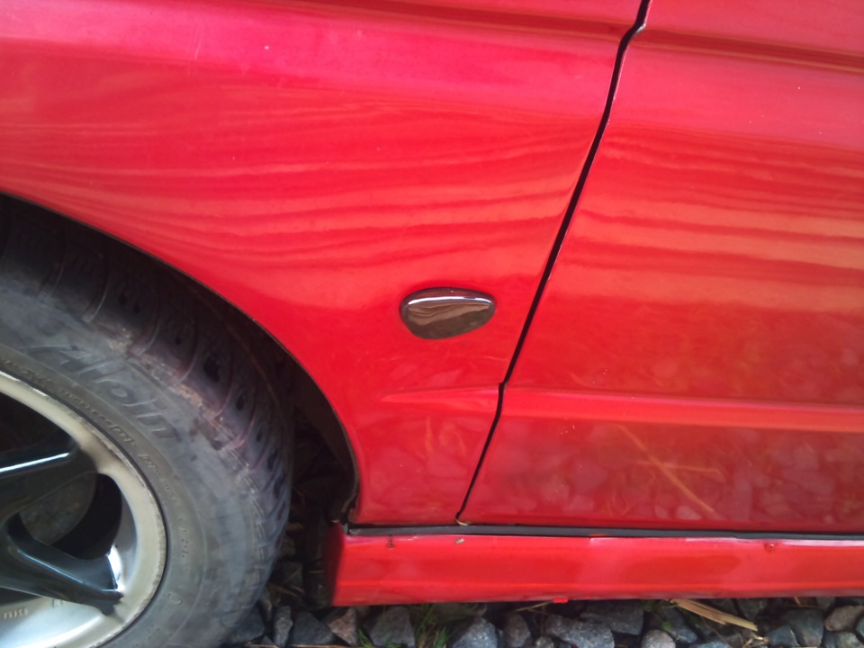 Тонировка фар и повторителей — Alfa Romeo 146, 1,4 л, 1998 года ...