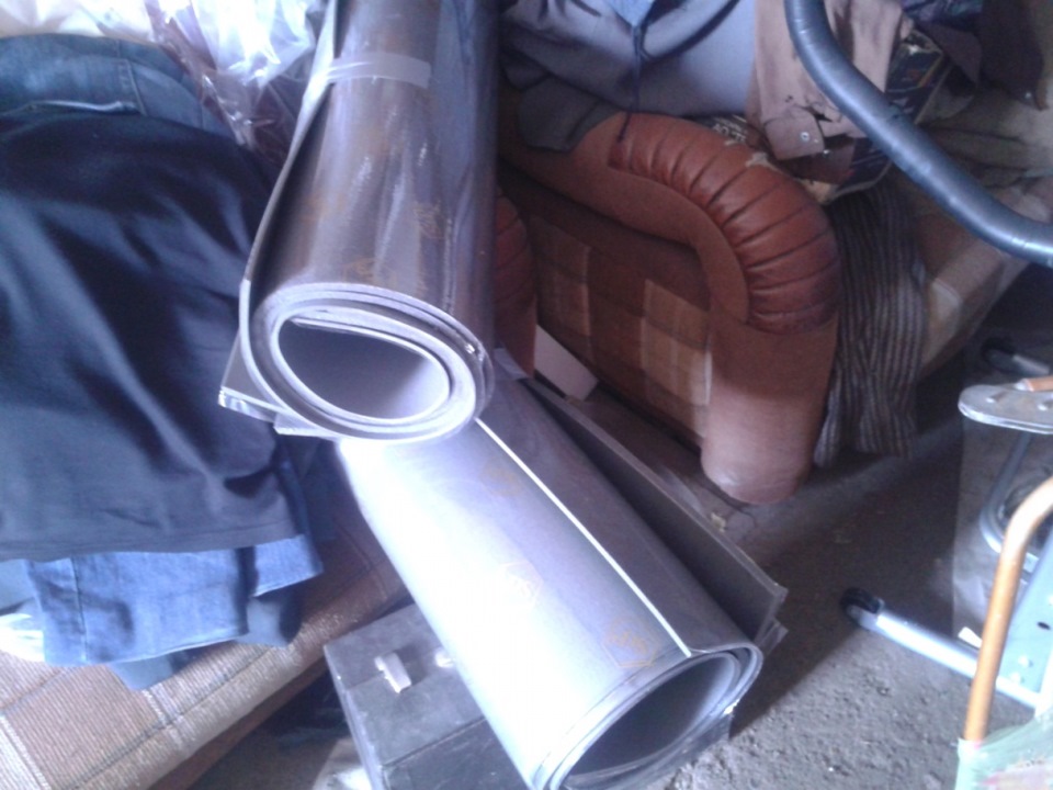 Шумоизоляция крыши (ШВИ) и установка жесткого потолка — LADA 21074, 1,6 ...