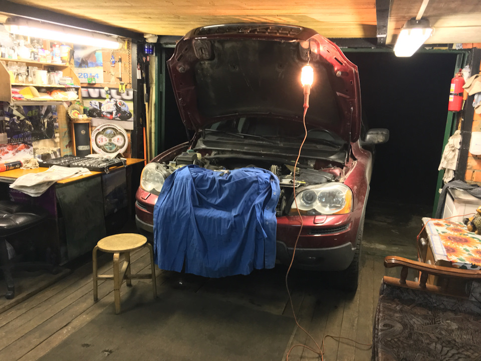 Прочистка Дроссельной заслонки и патрубков с кулера итд — Volvo XC90 ...