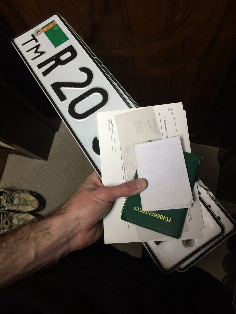 Замена гос. номера и тех осмотр. — Opel Corsa B, 1,6 л, 1996 года ...