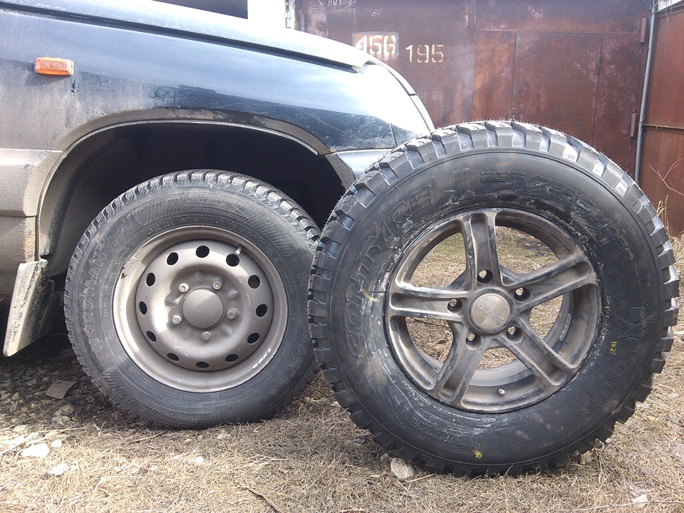 Как известно, лучшая АТ — это МТ. Переобулся. — Chevrolet Niva, 1,7 л ...