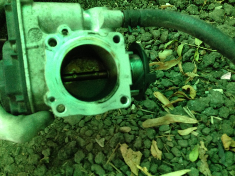 Чистка дросельной заслонки — Chevrolet Lacetti 5D, 1,6 л, 2008 года ...