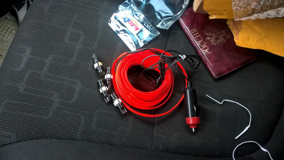 Неон в салон и габариты. — KIA Rio (3G), 1,6 л, 2012 года | аксессуары ...