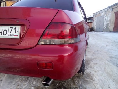 Притемнили задние фонари и птф))) — Mitsubishi Lancer IX, 1,6 л, 2006 ...