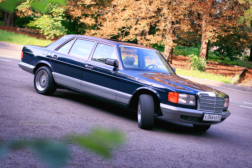 W126 mercedes фото