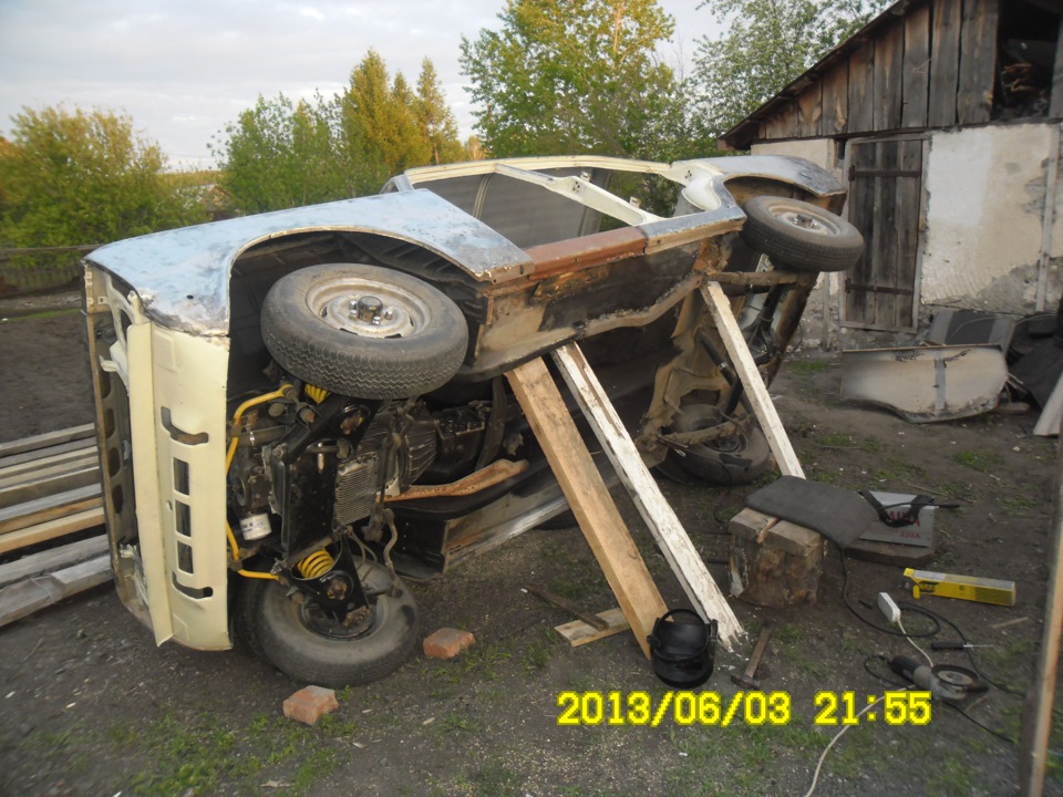 Днище, проварка!Часть №1. — ИЖ Москвич 412, 1,5 л, 1981 года | своими ...