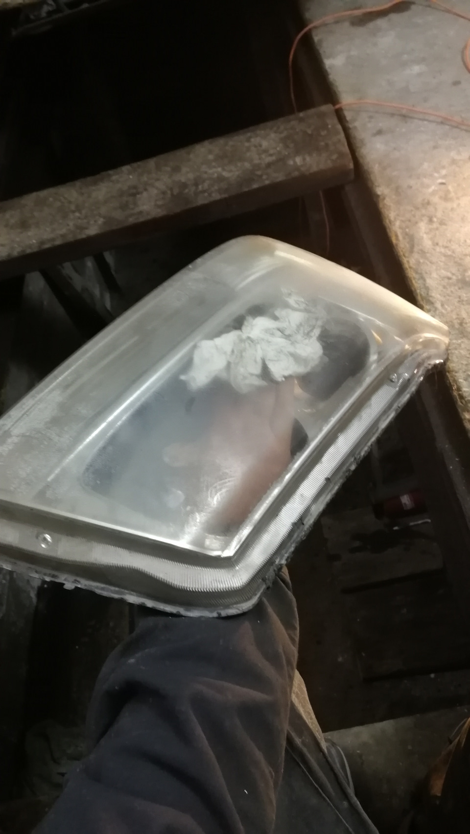 Ксенон плохо светит, фальгирлванный термосттйкий скотч, отражатель ...