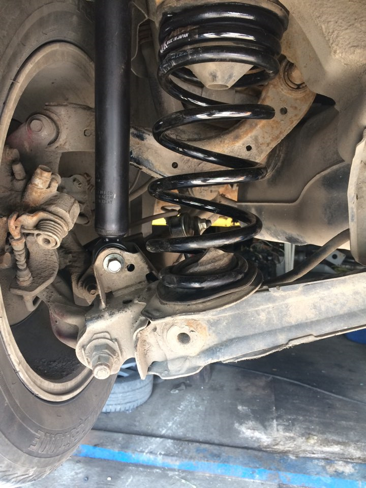 Стойки tokico, пружины обк — Honda Civic 4D (8G), 1,8 л, 2008 года ...