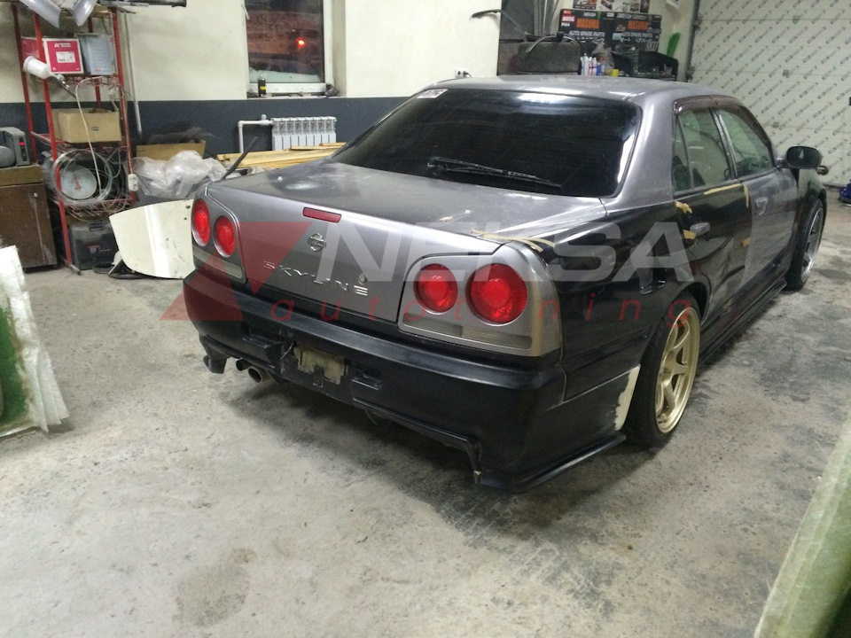 Neksa Autotuning Skyline r34