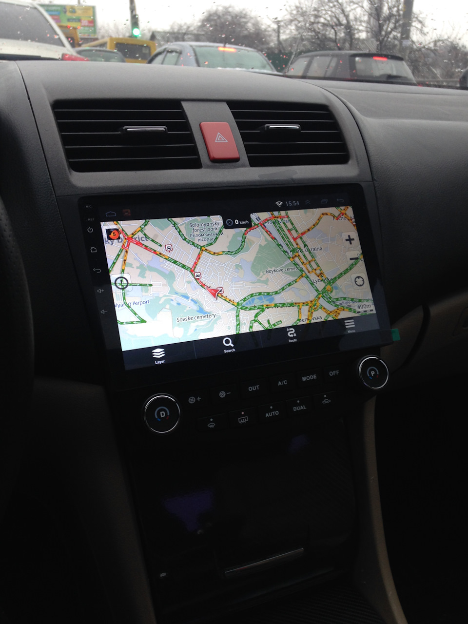 Android магнитола мне в торпеду — Honda Accord (7G), 2,4 л, 2005 года ...