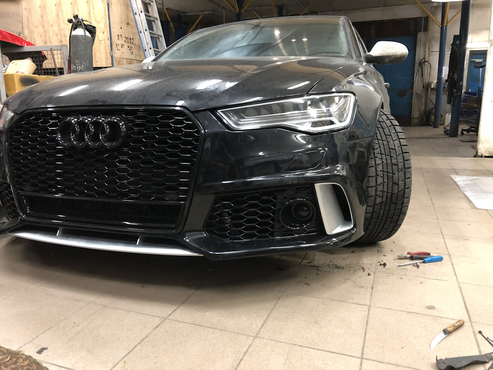 Audi a6 c7 переделка в рестайлинг