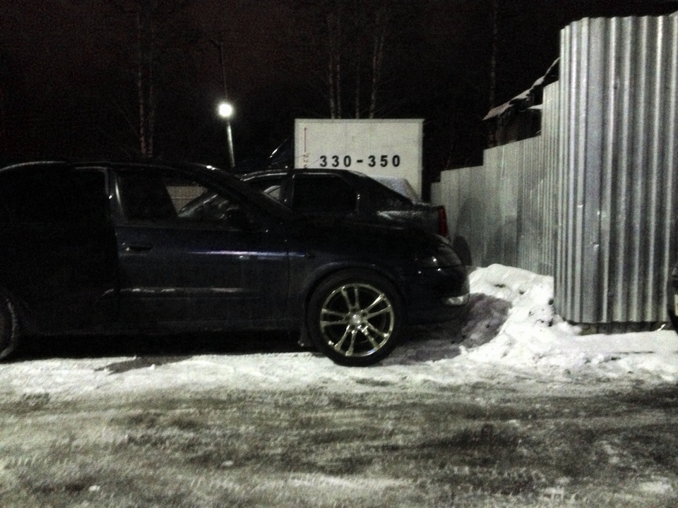 Получение колес в транспортной компании — Nissan Almera Classic (B10 ...