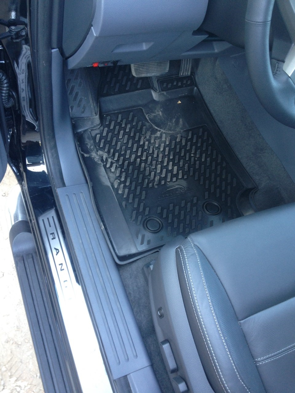 Коврики в салон cartecs — Ford Ranger (3G), 2,2 л, 2013 года ...