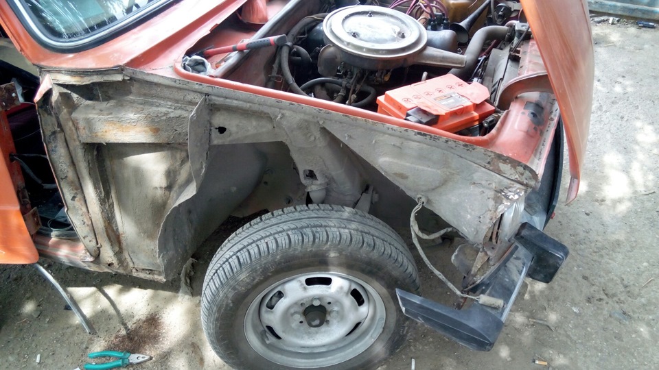 Лопнул трос ручника — Lada 2106, 1,6 л, 1985 года | ДТП | DRIVE2