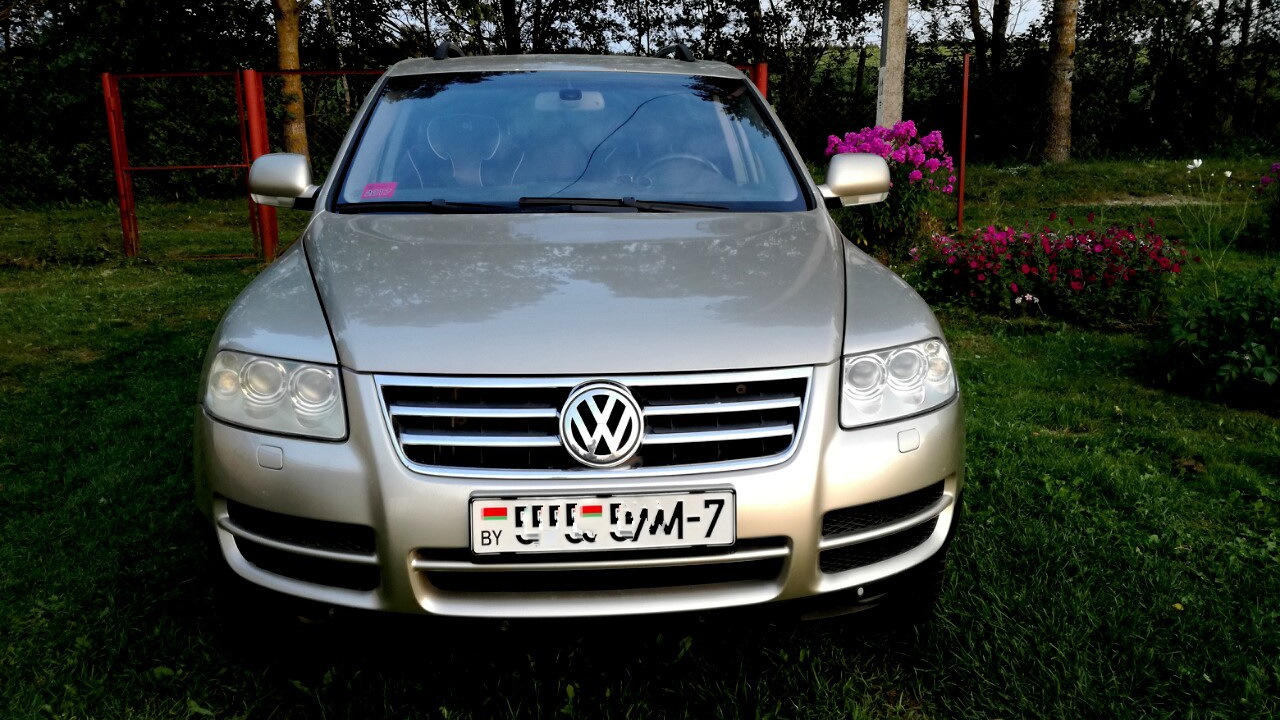 Volkswagen Touareg (1G) 2.5 дизельный 2004 | 2.5TDI-R5 на DRIVE2