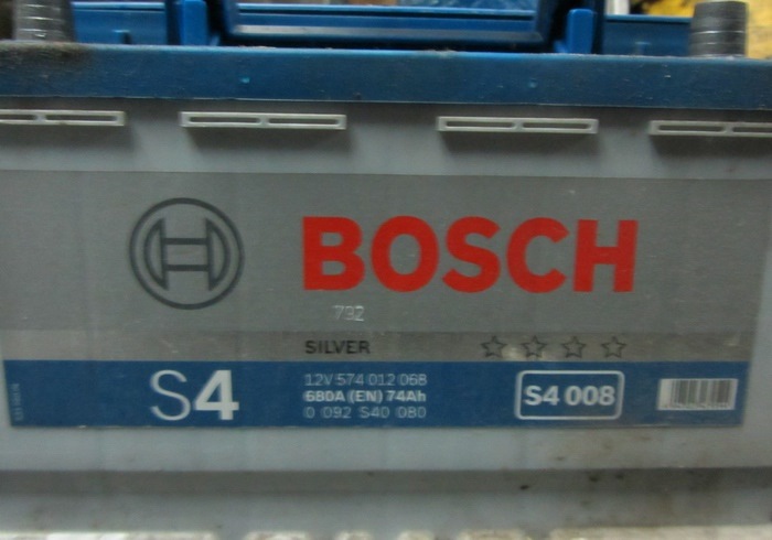 Аккумулятор bosch s 0 4