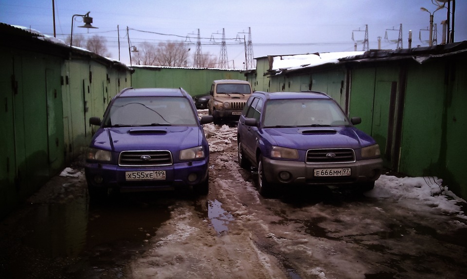 Клаксон — Subaru Forester (SG), 2 л, 2004 года | визит на сервис | DRIVE2