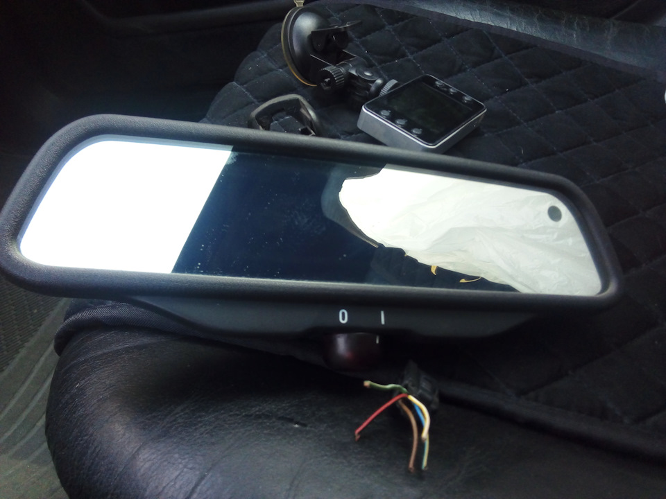 Фотохромное зеркало — BMW 7 series (E38), 3 л, 1995 года | аксессуары ...