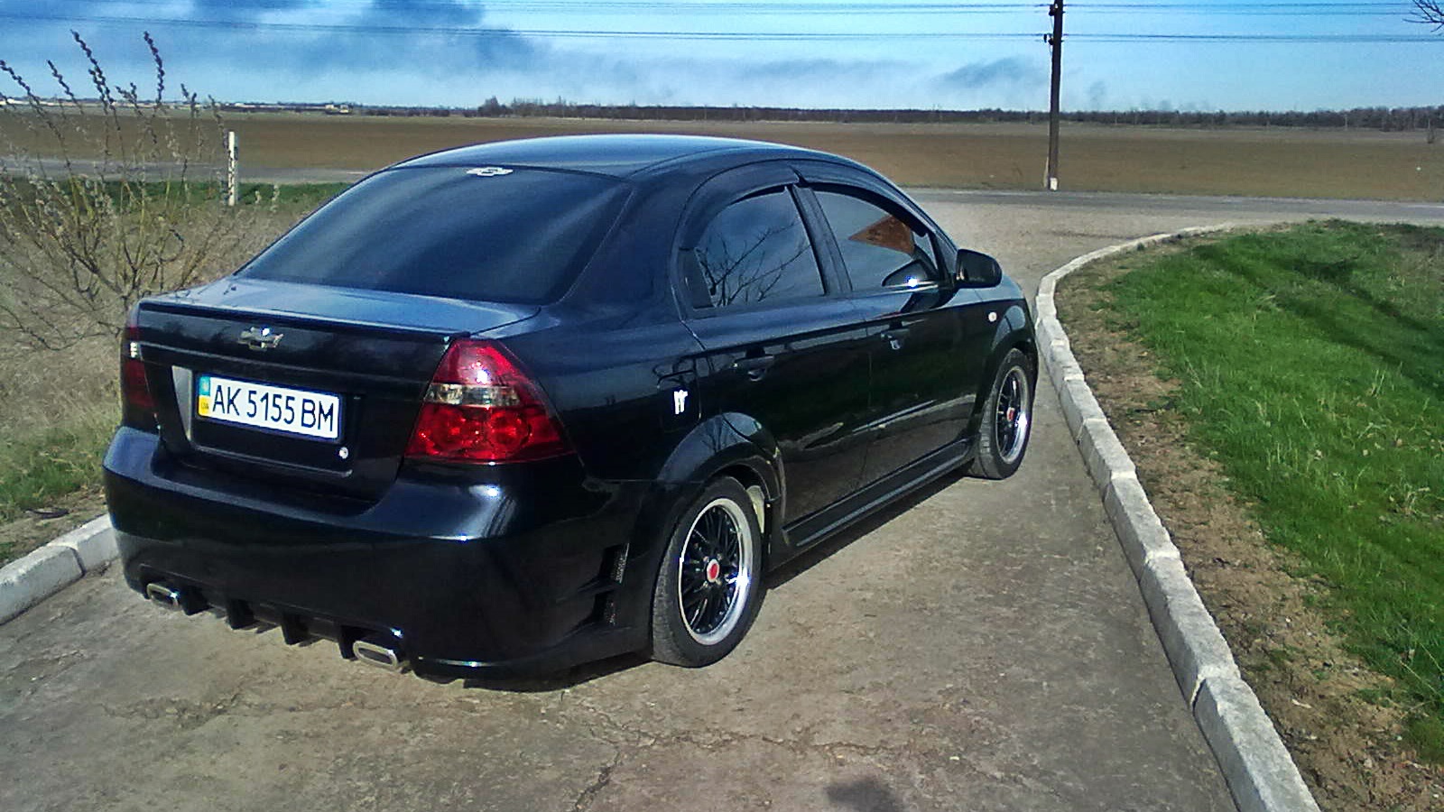 Chevrolet Aveo t250 Black