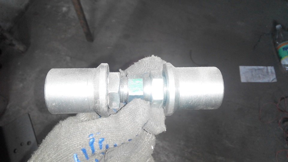 Вставка в тягу Панара для компенсации сдвига моста при лифте подвески ...