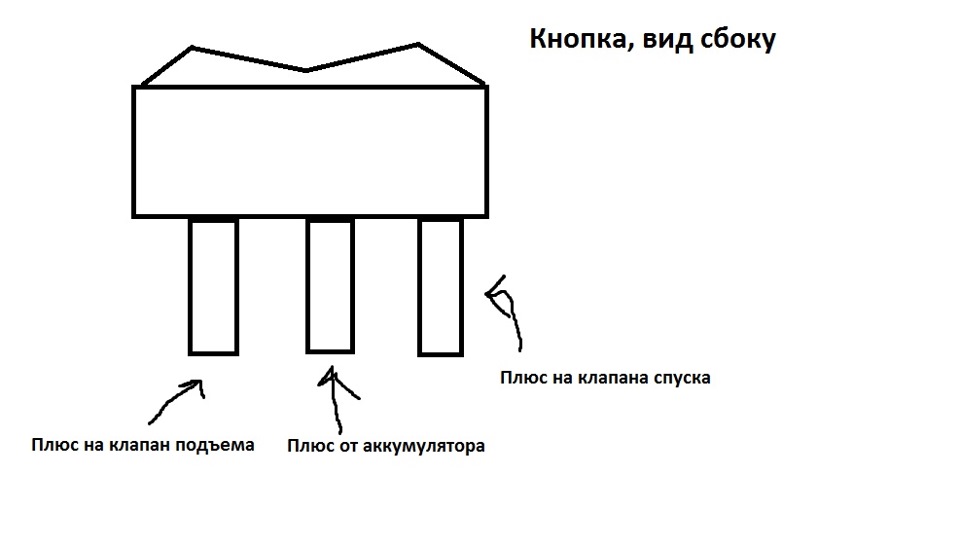 Схема трехконтактной кнопки