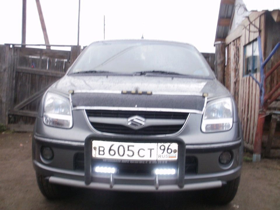 "Новые дневные ходовые огни" — Suzuki Ignis II, 1,3 л, 2007 года ...