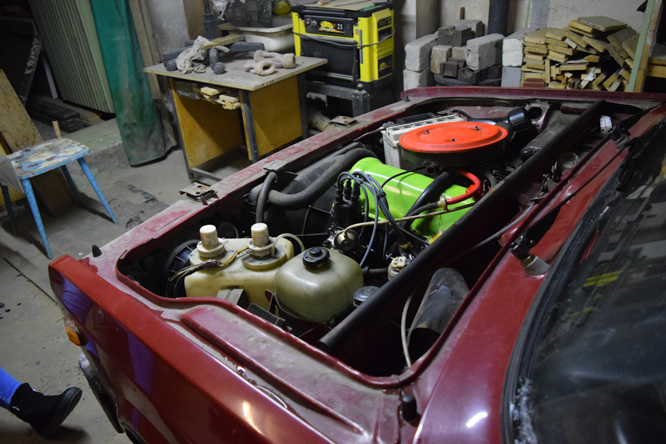 Установка инжектора на классику. Ваз 2105. — Часть 2. Снятие ...