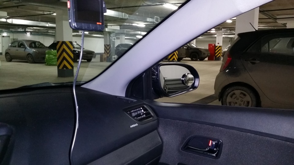 Зеркало для мертвых зон — KIA Rio (3G), 1,6 л, 2013 года | аксессуары ...