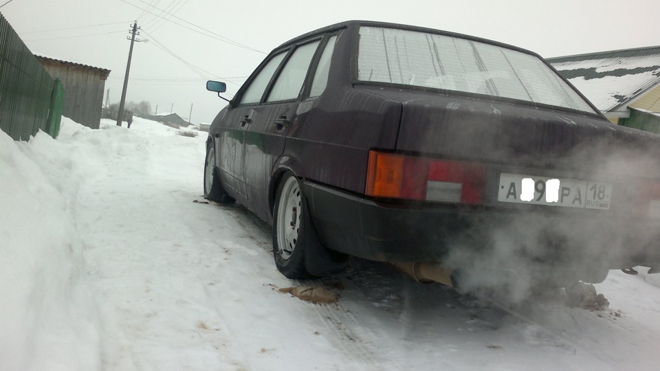 Замена втулки задней балки — Lada 21099, 1,5 л, 1997 года | своими ...